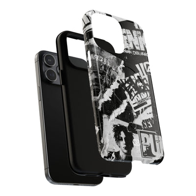 Underground Punk Collage · Tough 2.0 Magnetic Phone Case for iPhone · Black