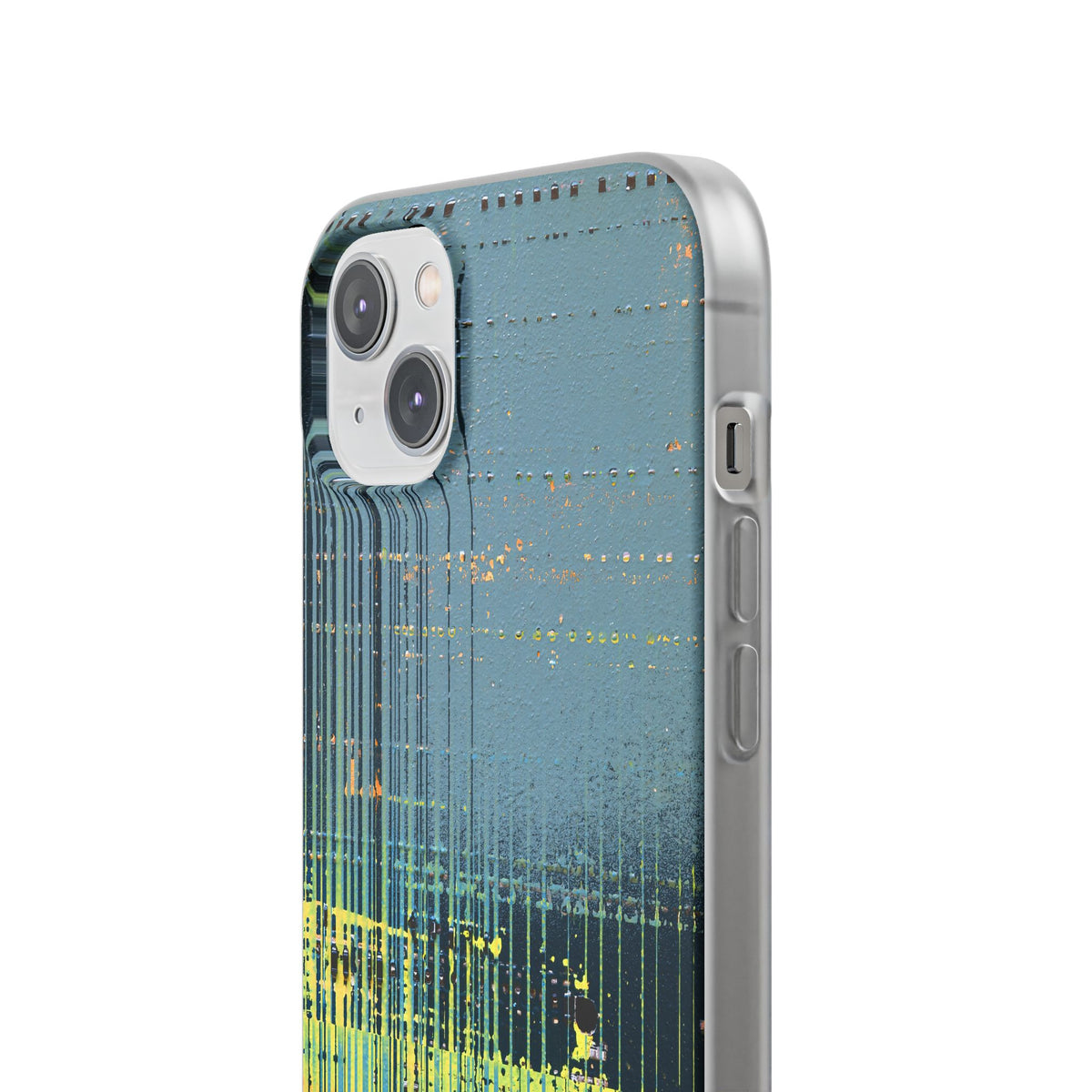 Acid Raster Circuit · Lite Phone Case for iPhone ·  Teal