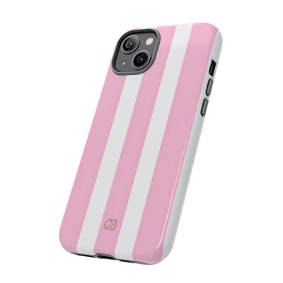 Soft Pink Stripe · Tough Coque de téléphone pour iPhone