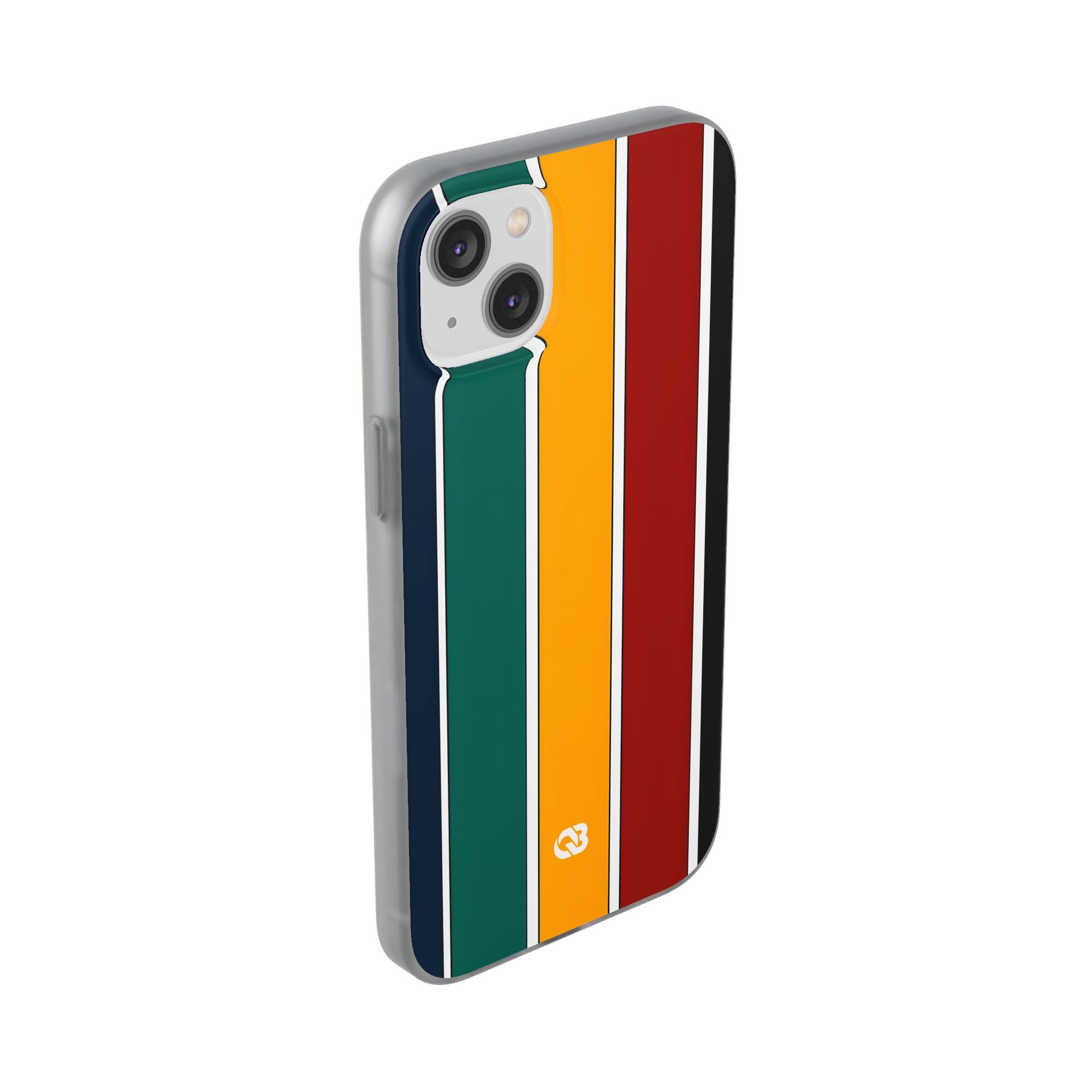 Retro Racing Bars · Soft Phone Case for iPhone
