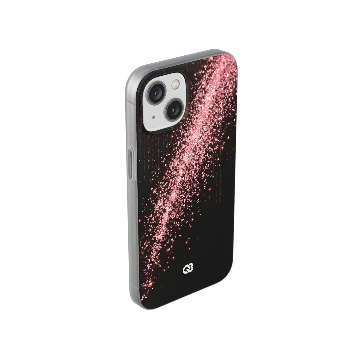 Rose Digital Cascade · Lite Phone Case for iPhone ·  Pink