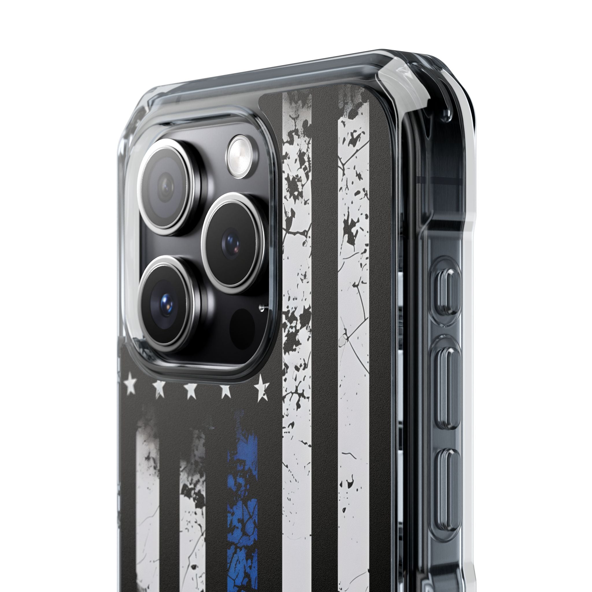 Gritty Cobalt Flag · Impact Phone Case for iPhone · Magsafe