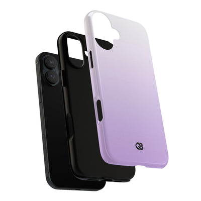 Purple Tough Phone Case for iPhone - Frosted Lavender Fade