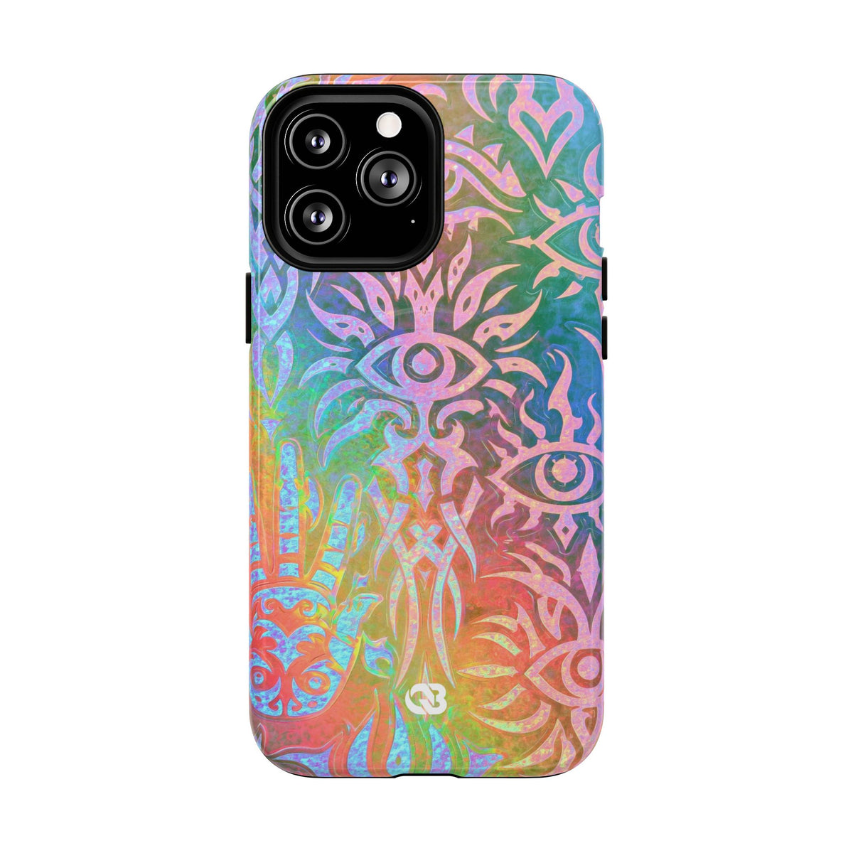 Chromatic Mystic Sigil · Tough 2.0 Magnetic Phone Case for iPhone · Blue