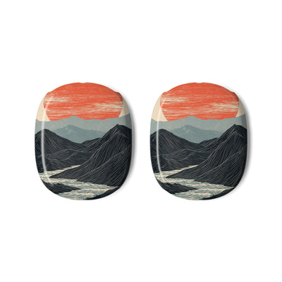 Crimson Ridge Horizon · Hard Case for AirPods Max · Black