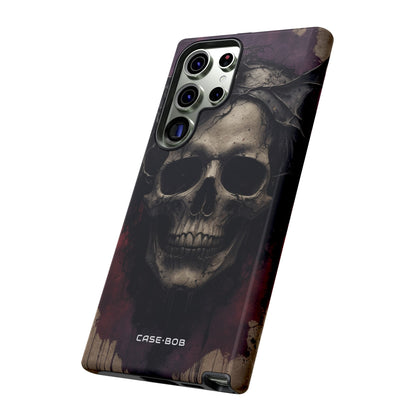 Gothic Skull Crown Samsung S23 Ultra Case - Tough