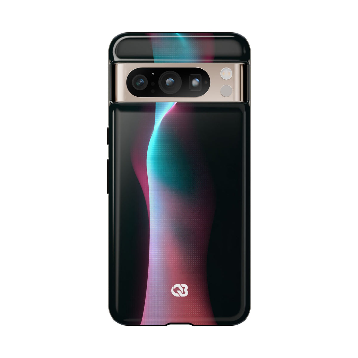 Neon Pixel Flow · Tough Phone Case for Pixel ·  Black