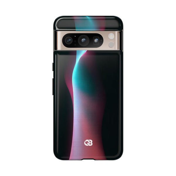 Neon Pixel Flow · Tough Phone Case for Pixel ·  Black