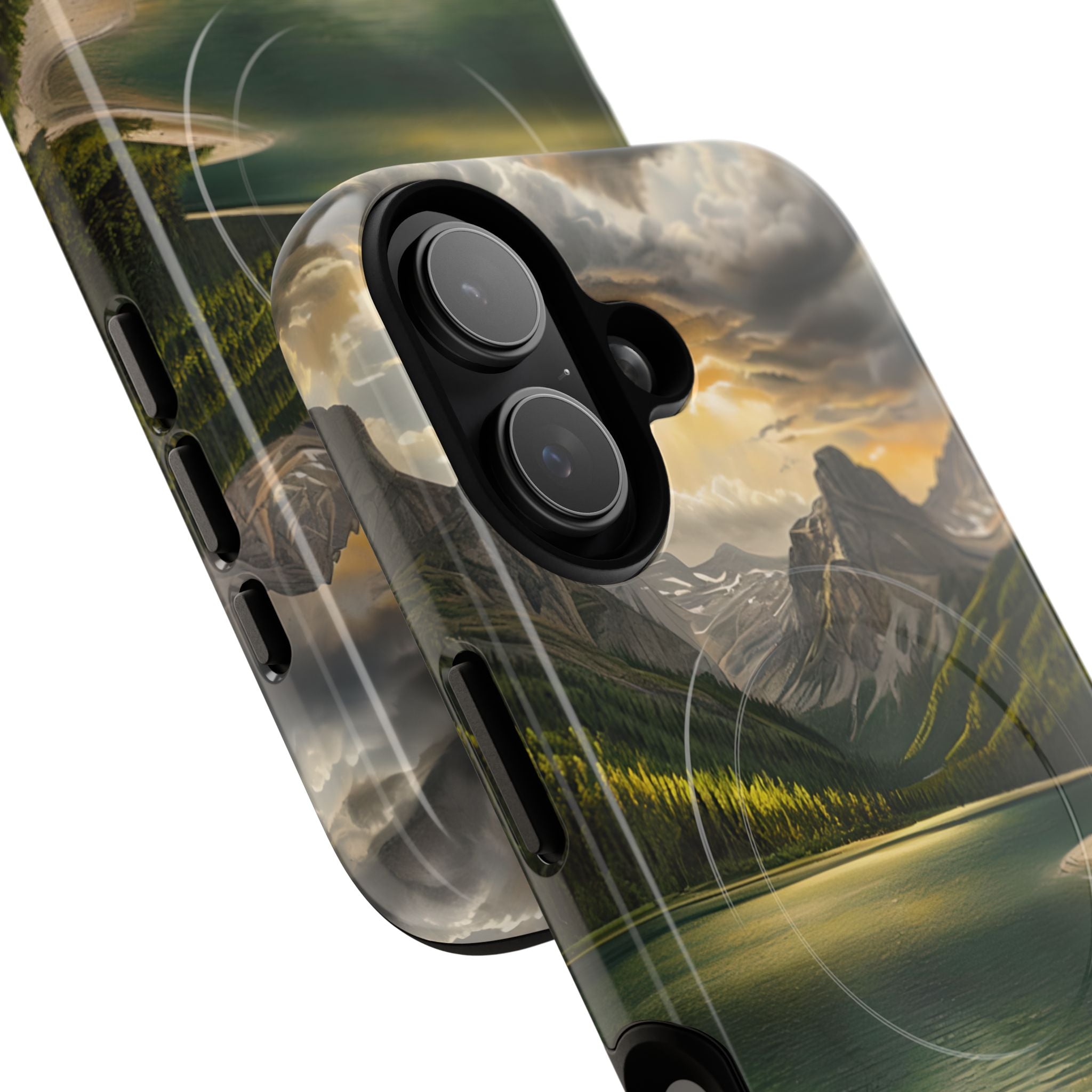 Gilded Mountain Lake · Tough+ Magsafe