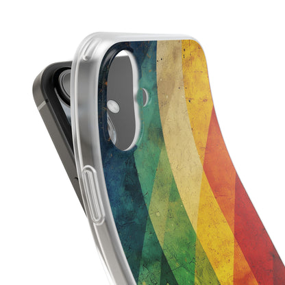 Diagonal Spectrum iPhone 16 Plus Case - Soft