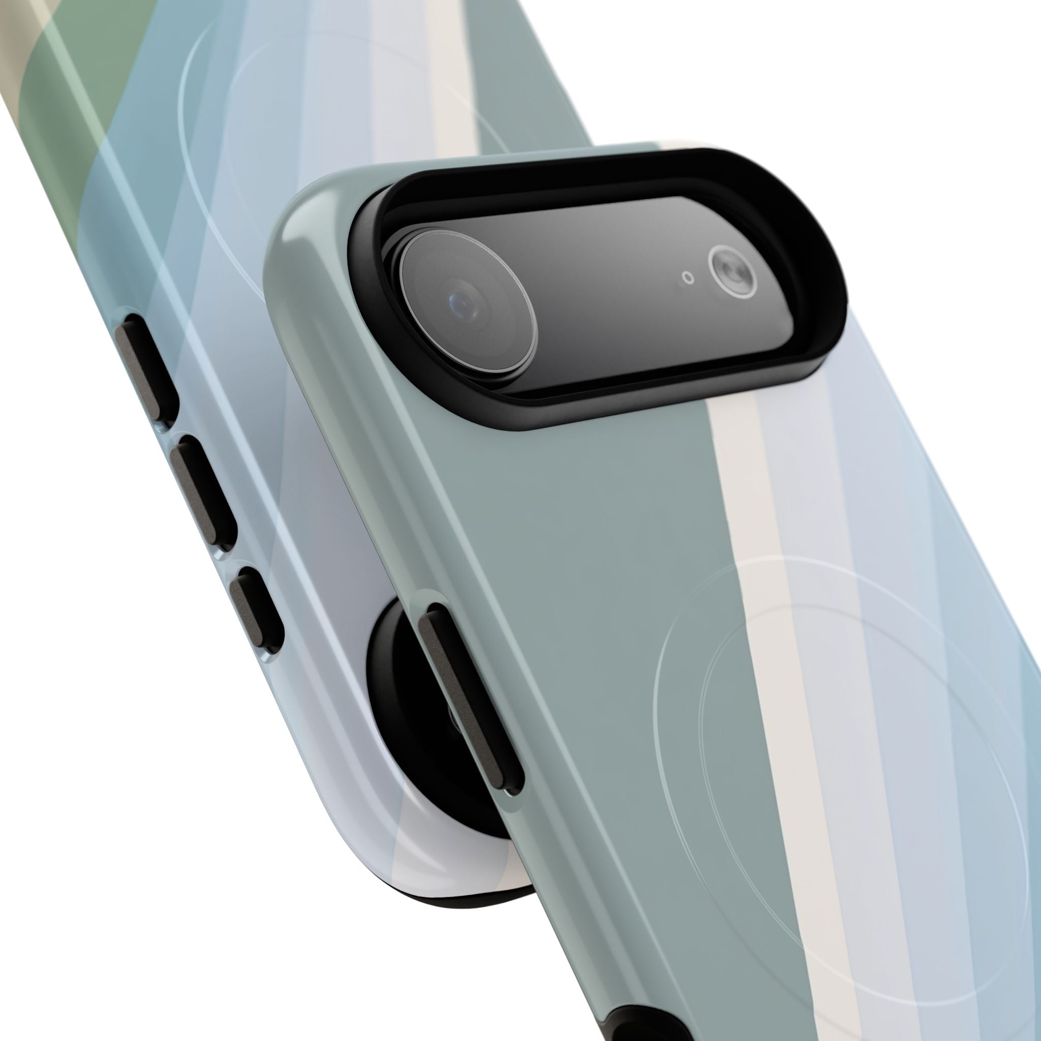 Green Tough 2.0 Magsafe Phone Case for iPhone - Sage Prism Beam