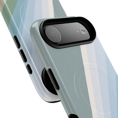 Green Tough 2.0 Magsafe Phone Case for iPhone - Sage Prism Beam