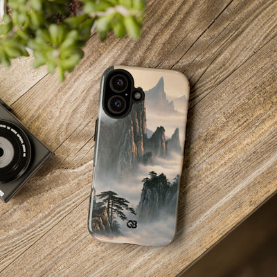Sacred Mountain Mist · Tough Phone Case for iPhone · Beige