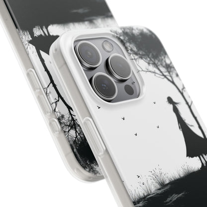 Cliffside Silhouette iPhone 15 Pro Max Case - Soft