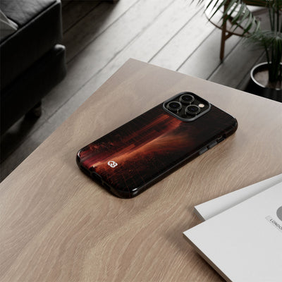 Luminous Monolith · Tough Phone Case for iPhone · Black