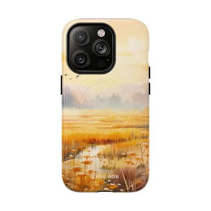 Leuchtender Sonnenaufgang iPhone 14 Pro Case - Tough+