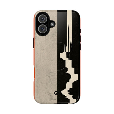 Orange Tough 2.0 Magsafe Phone Case for iPhone - Orange Monolith Rift