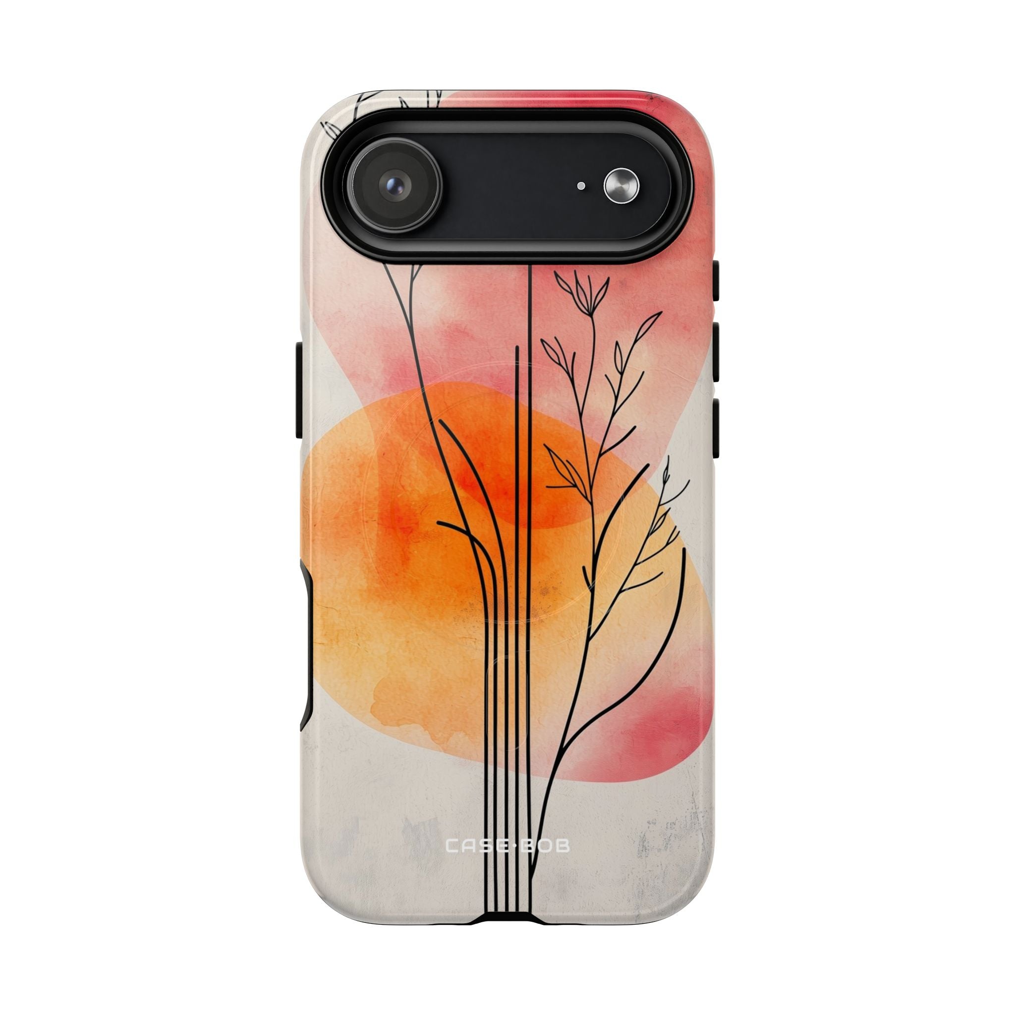 Curved Stem Sunset iPhone 17 Air Case - Tough+ - CASE•BOB