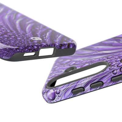 Violet Liquid Gel · Tough Phone Case for Samsung · Purple