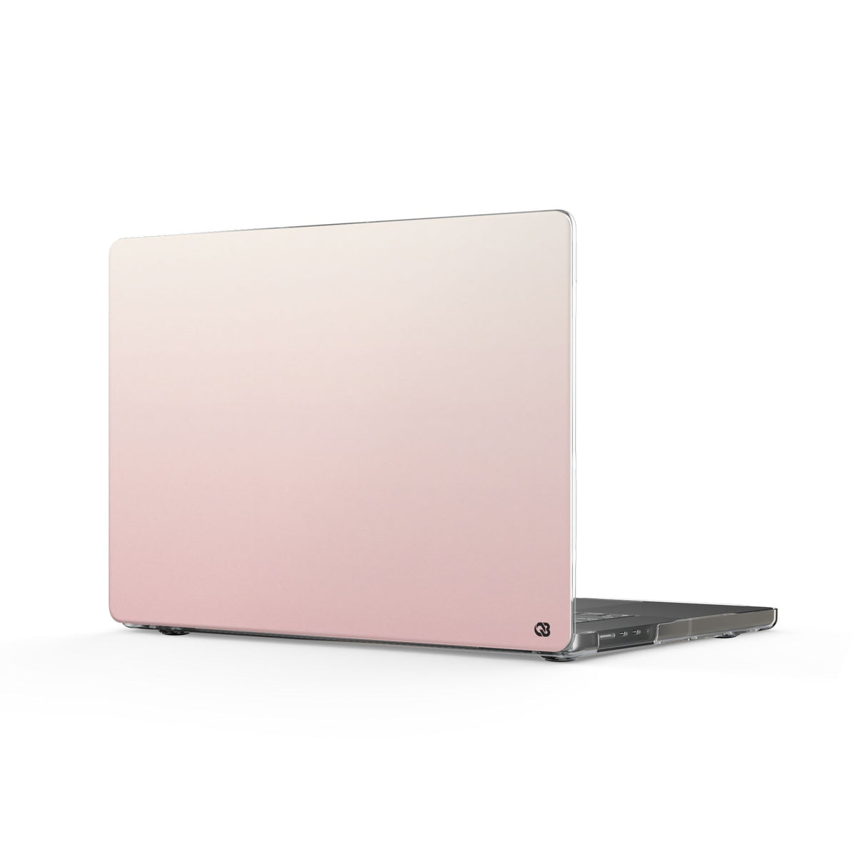 Blush Horizon · Clear Hard Case for MacBook · Pink