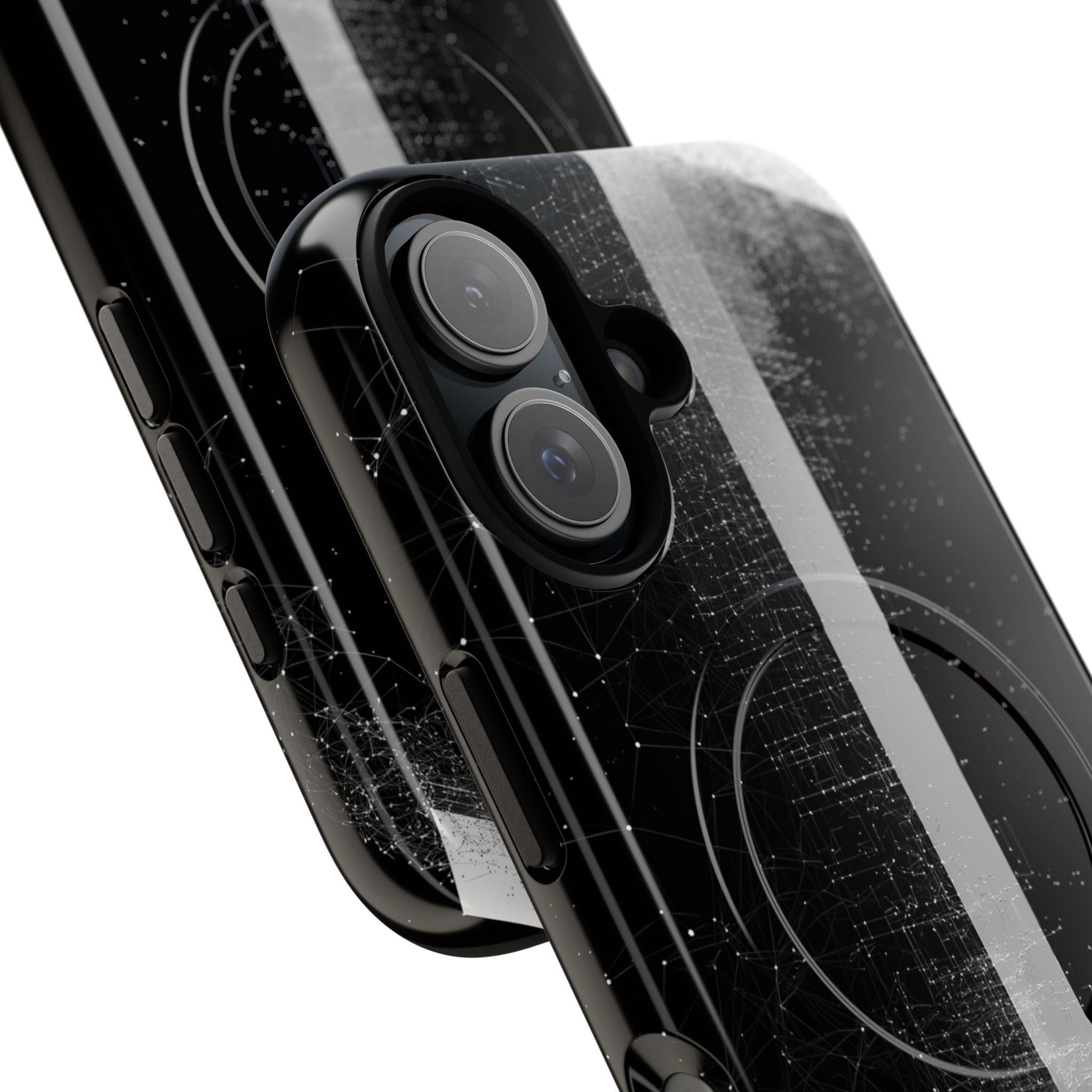 Black Tough 2.0 Magsafe Phone Case for iPhone - Vector Core Monolith