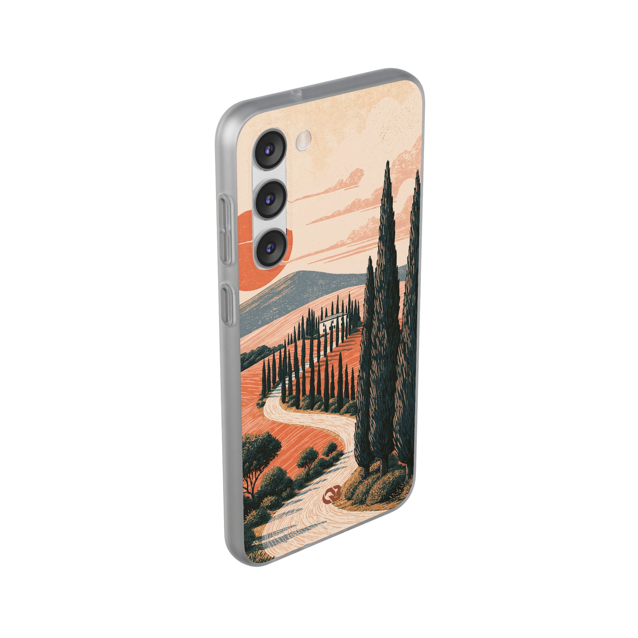 Orange Lite Phone Case for Samsung - Terracotta Ridge Trail