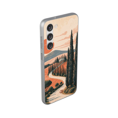 Orange Lite Phone Case for Samsung - Terracotta Ridge Trail