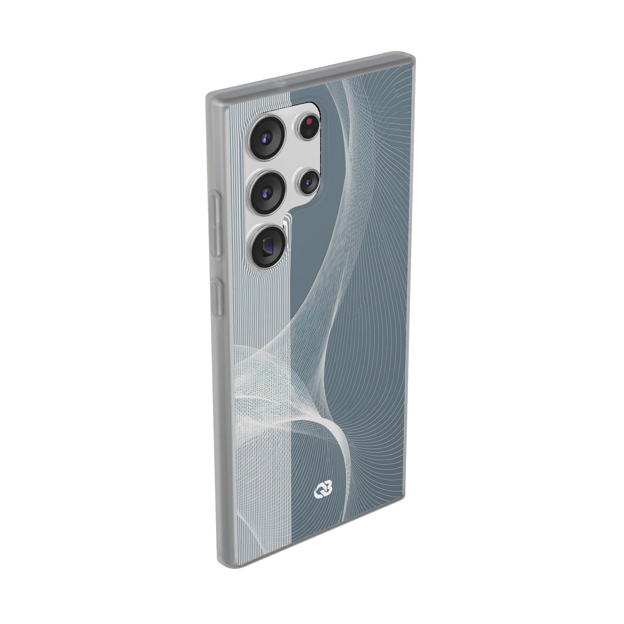 Grey Lite Phone Case for Samsung - Slate Mesh Horizon