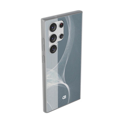 Grey Lite Phone Case for Samsung - Slate Mesh Horizon