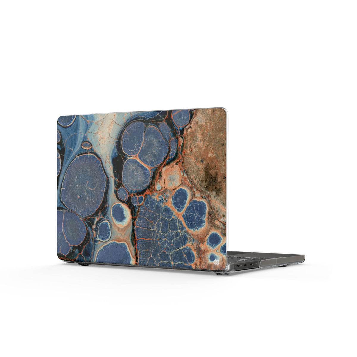 Astral Orb Resonance · Clear Hard Case for MacBook · Blue