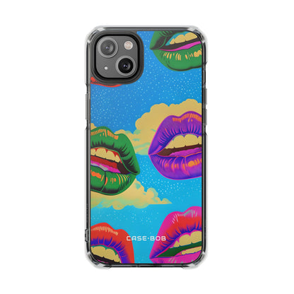 Bunte Lipscape iPhone 14 Plus Case - Impact
