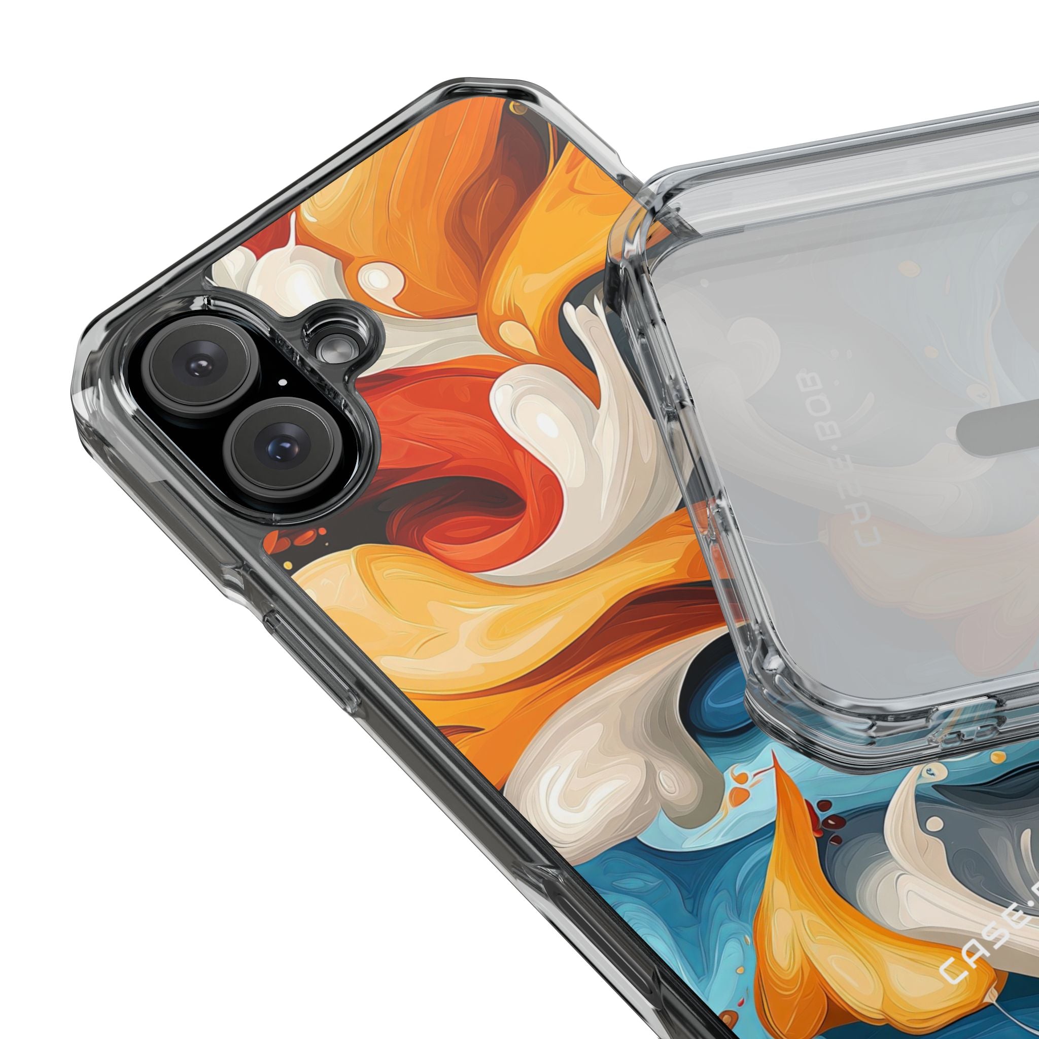 Crimson Ribbon iPhone 16 Plus Cover - Impact