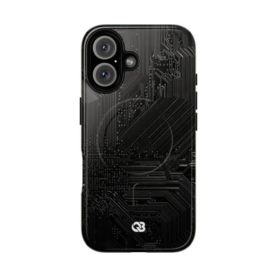 Obsidian Circuitry · Tough 2.0 Magnetic Phone Case for iPhone · Black