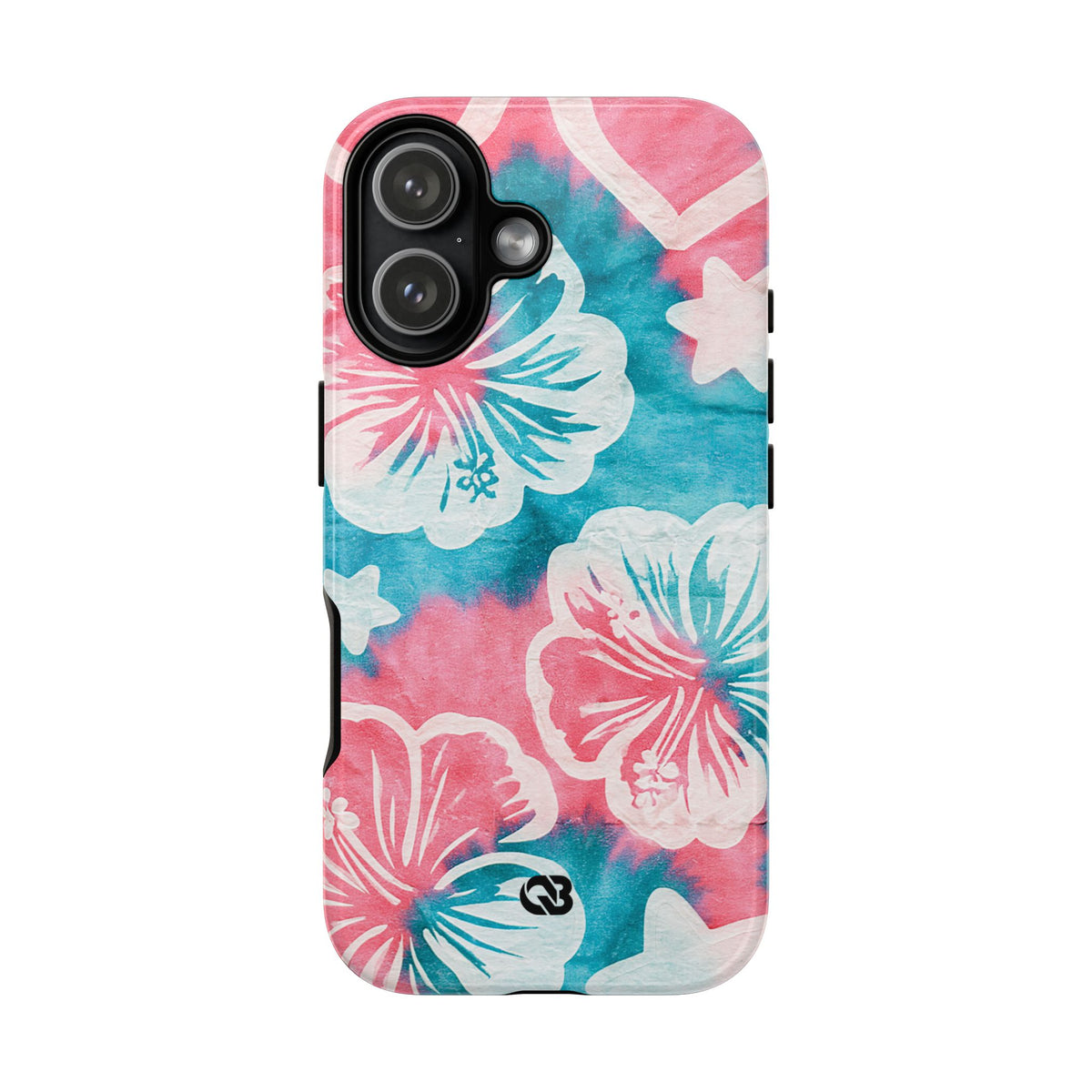 Tropical Hibiscus Bloom · Tough Phone Case for iPhone · Teal