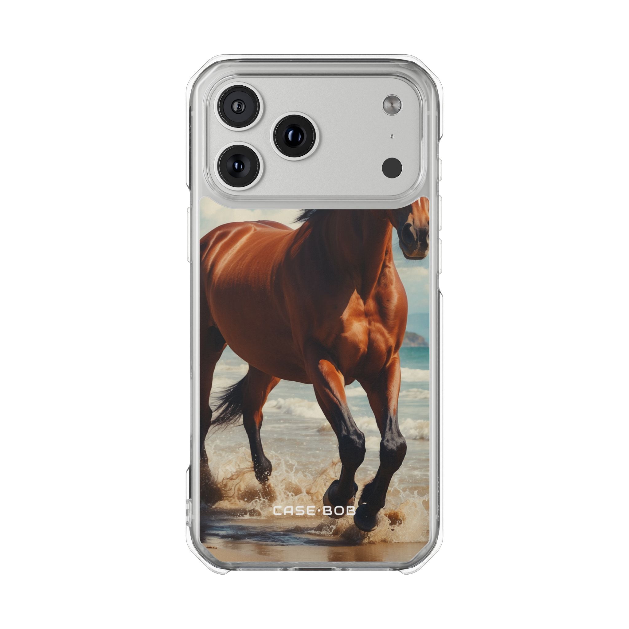 Brown Horse Splash iPhone 17 Pro Max Case - Impact