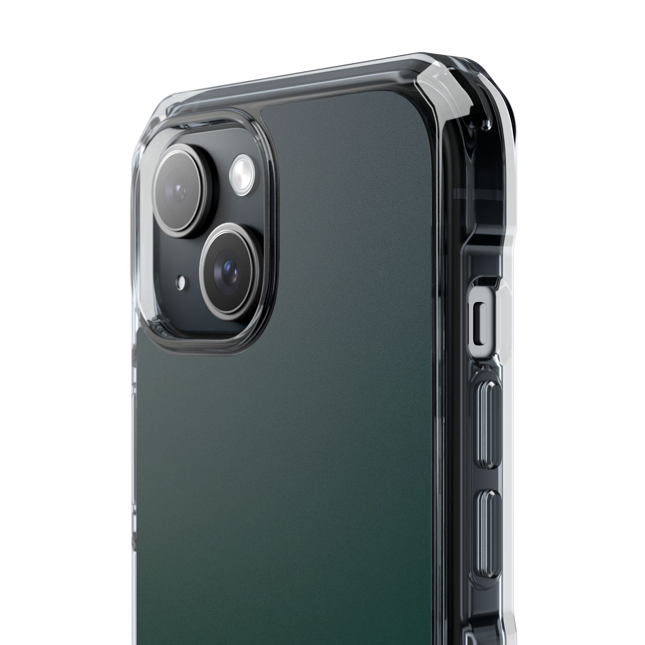 Green Impact MagSafe Phone Case for iPhone - Midnight Pine Horizon