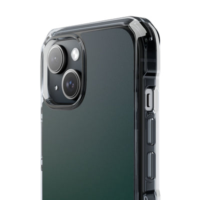 Green Impact MagSafe Phone Case for iPhone - Midnight Pine Horizon