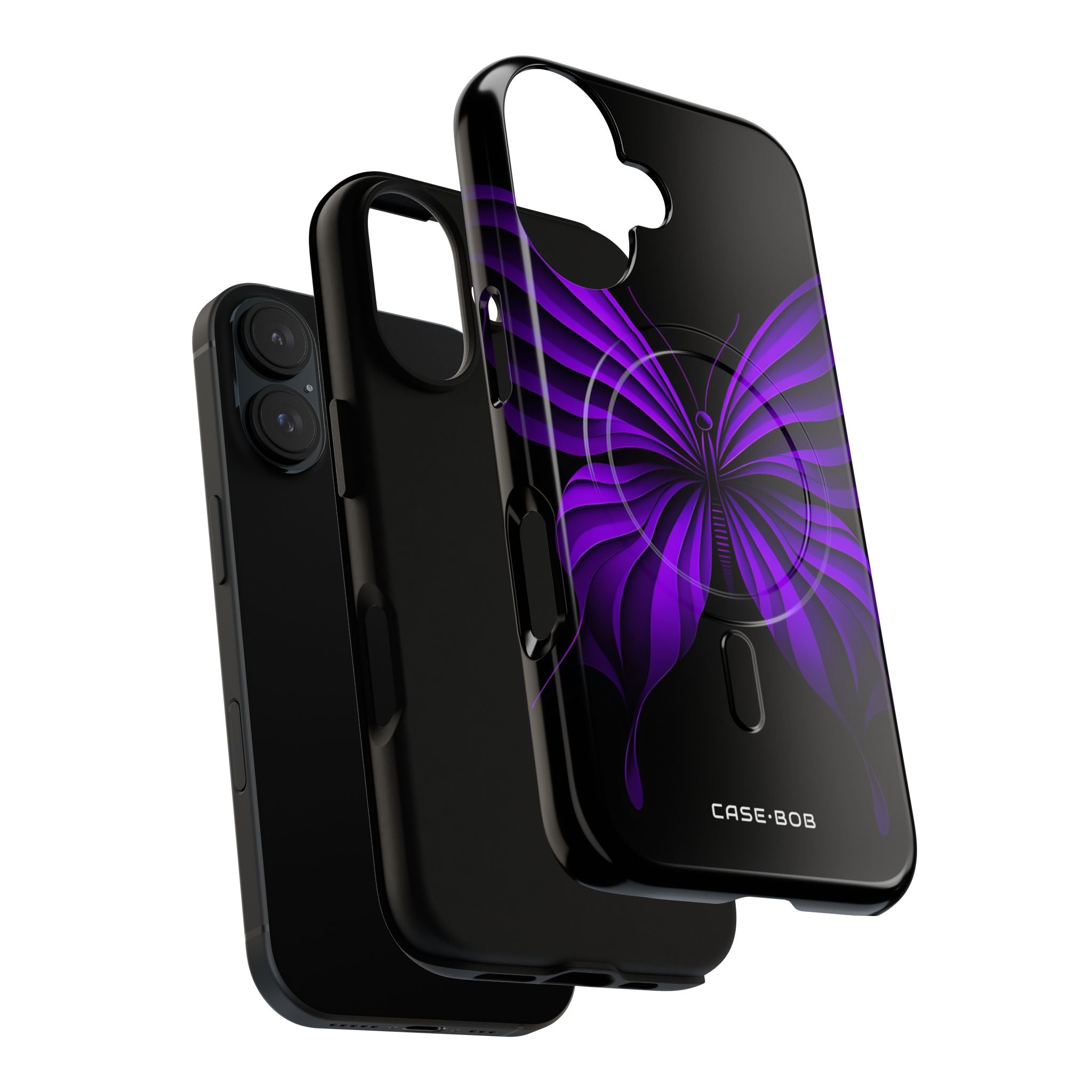 Violet Monarch iPhone 16 Case - Tough+