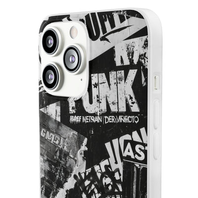 Underground Punk Collage · Lite Phone Case for iPhone ·  Black