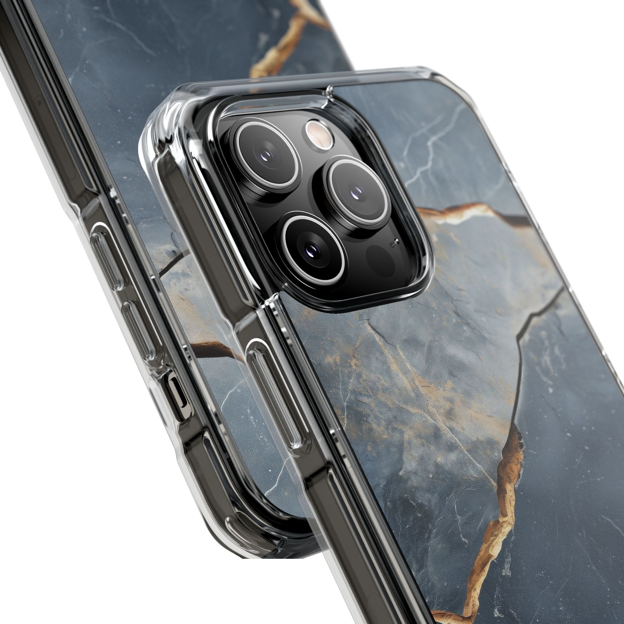 Jagged Vein Navy iPhone 14 Pro Max - Impact suojakotelo