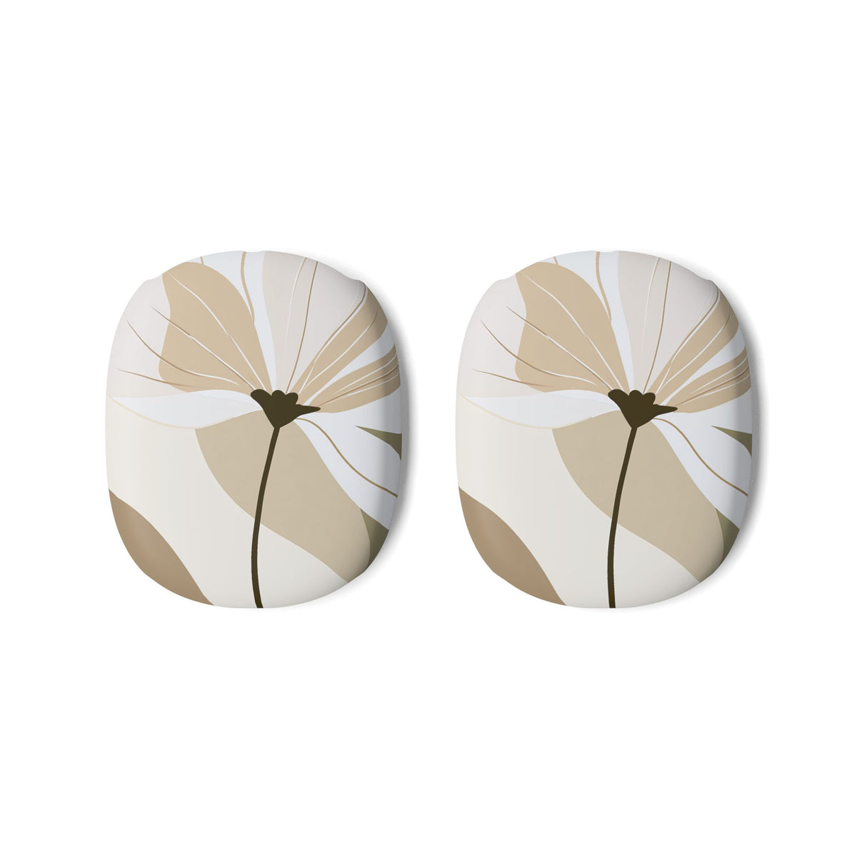 Soft Petal Bloom · Hard Case for AirPods Max · Beige
