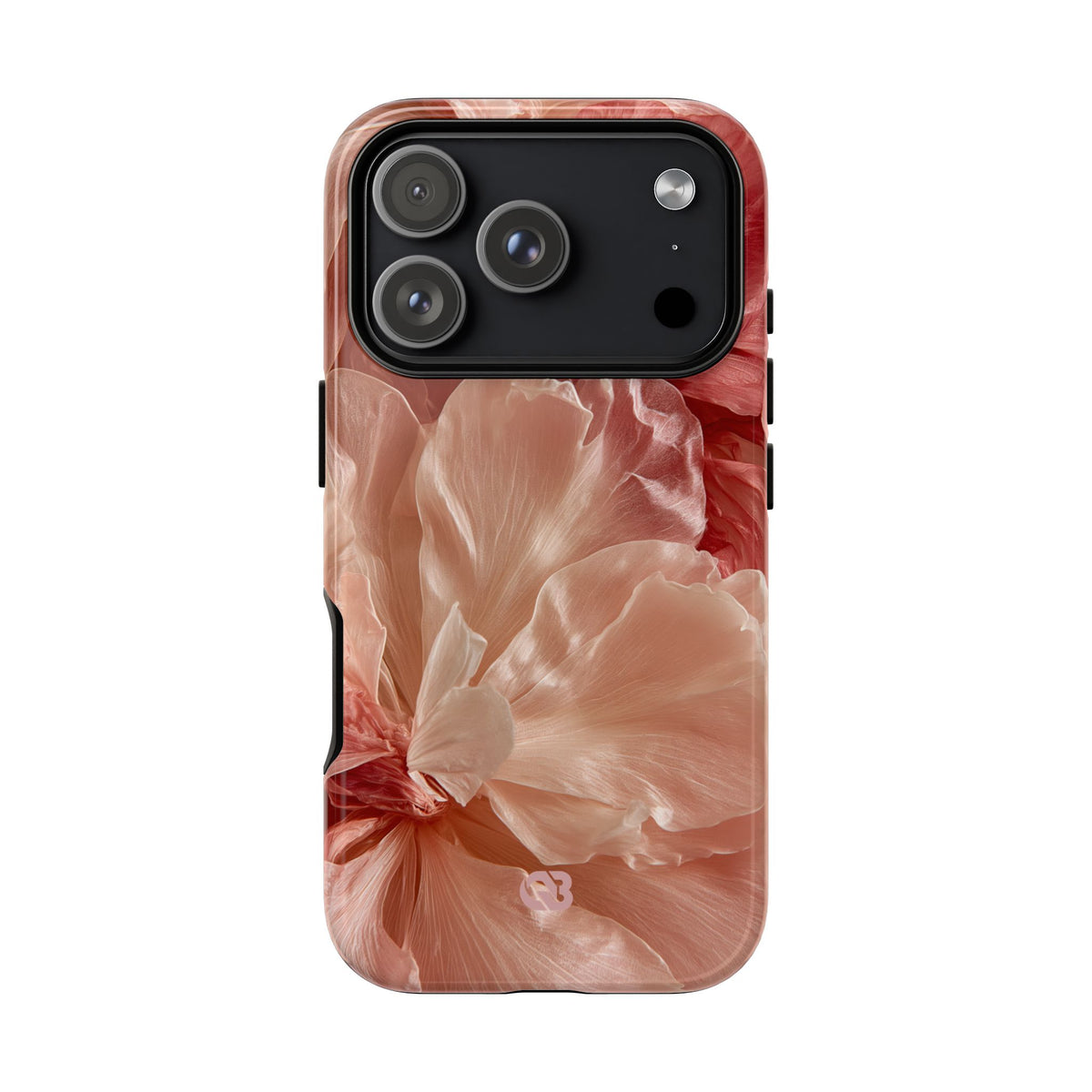 Blush Silk Bloom · Tough Phone Case for iPhone · Pink