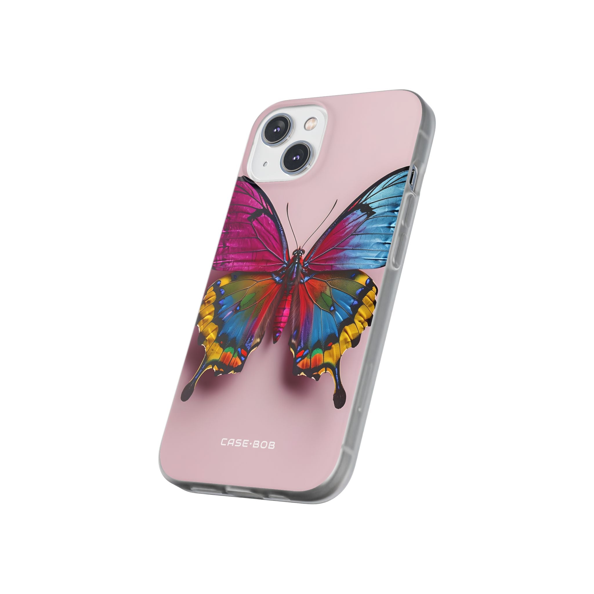 Vivid Butterfly iPhone 14 Case - Soft