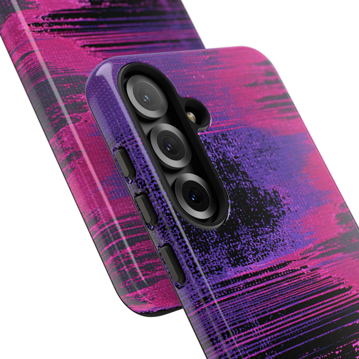 Neon Signal Shift · Tough Phone Case for Samsung · Purple