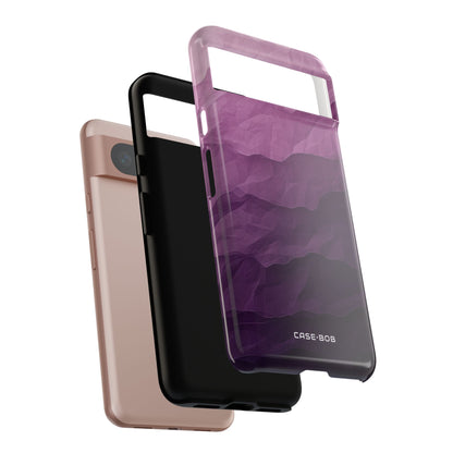 Purple Wave Layers Google Pixel 8 Case - Tough