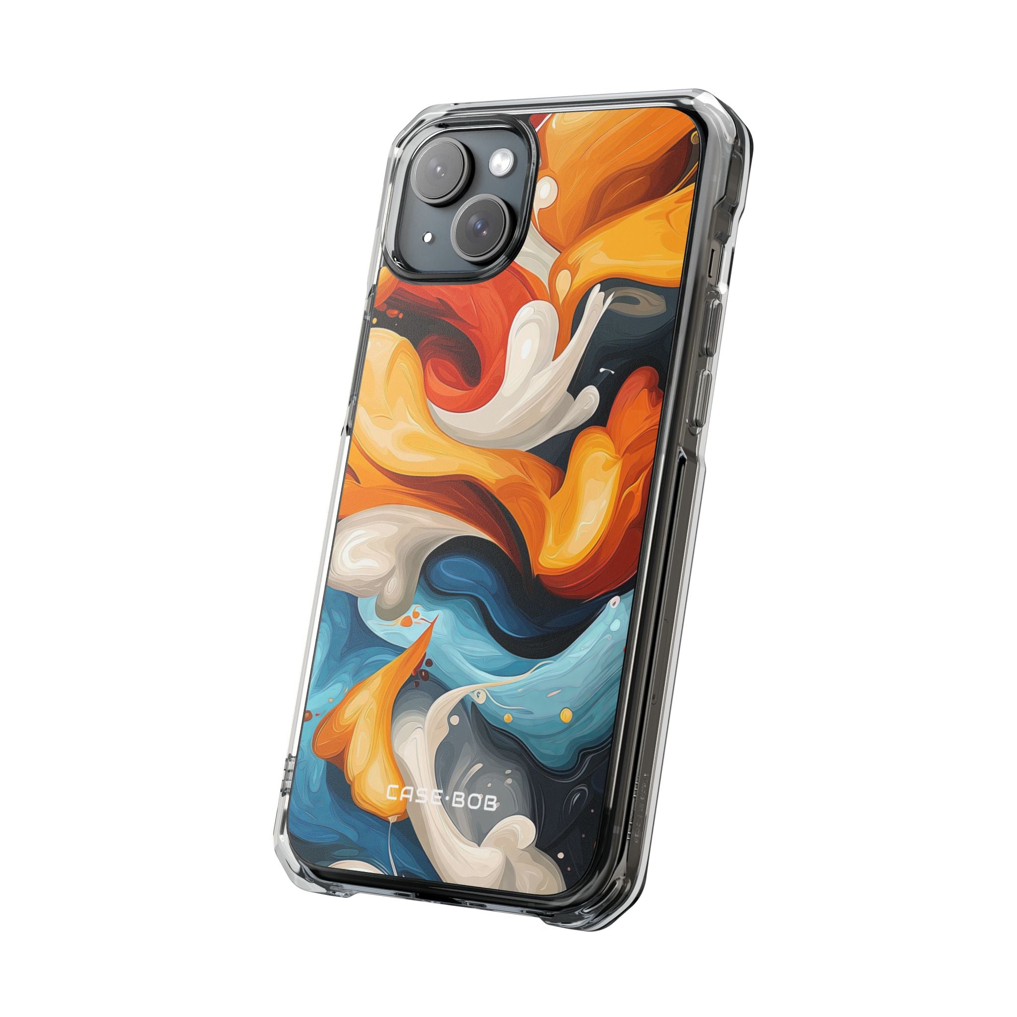 Crimson Ribbon iPhone 15 Plus Skal - Impact