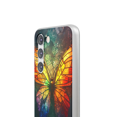Shattered Prism Butterfly · Soft Handyhülle für Samsung