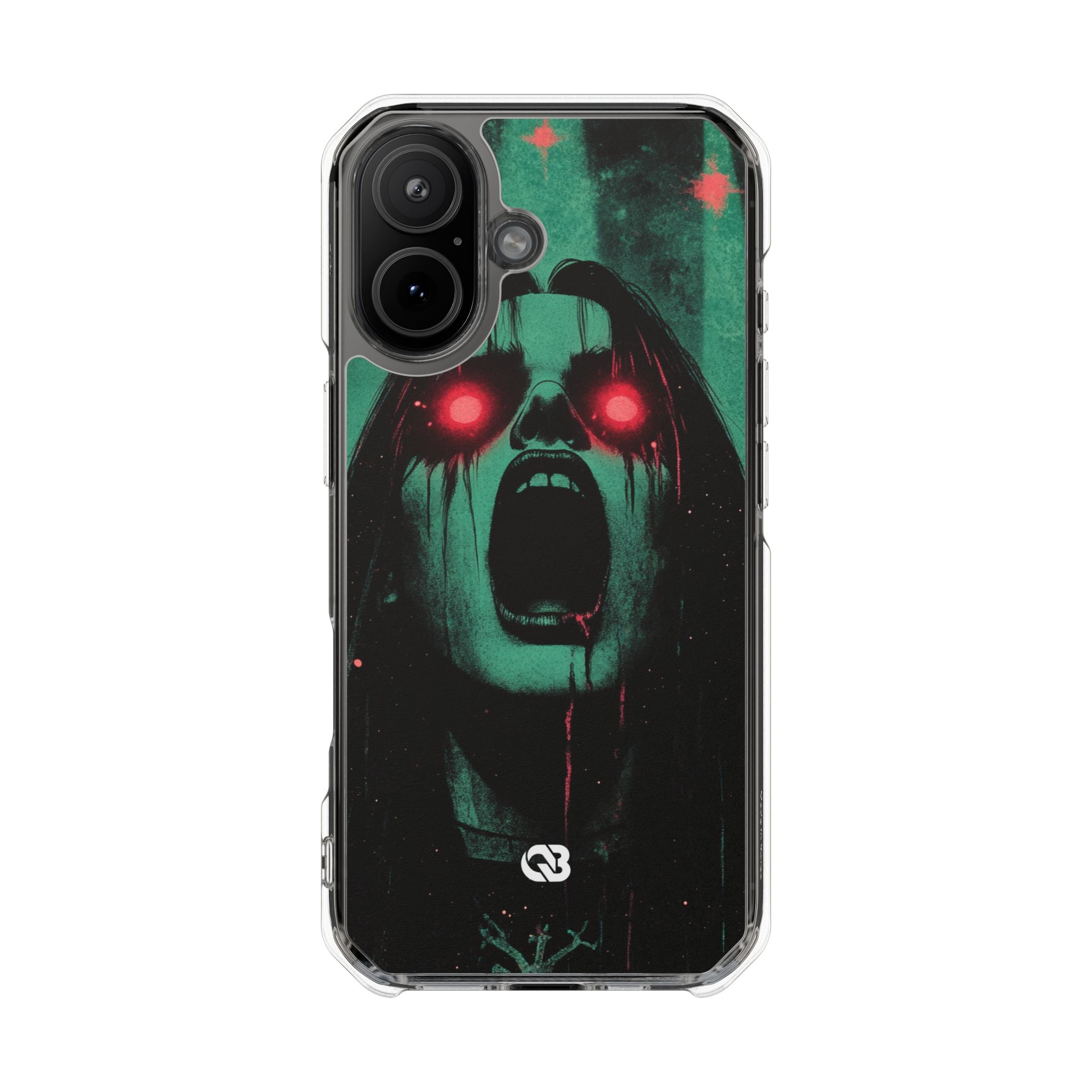 Crimson Emerald Scream · Impact Phone Case for iPhone · Magsafe
