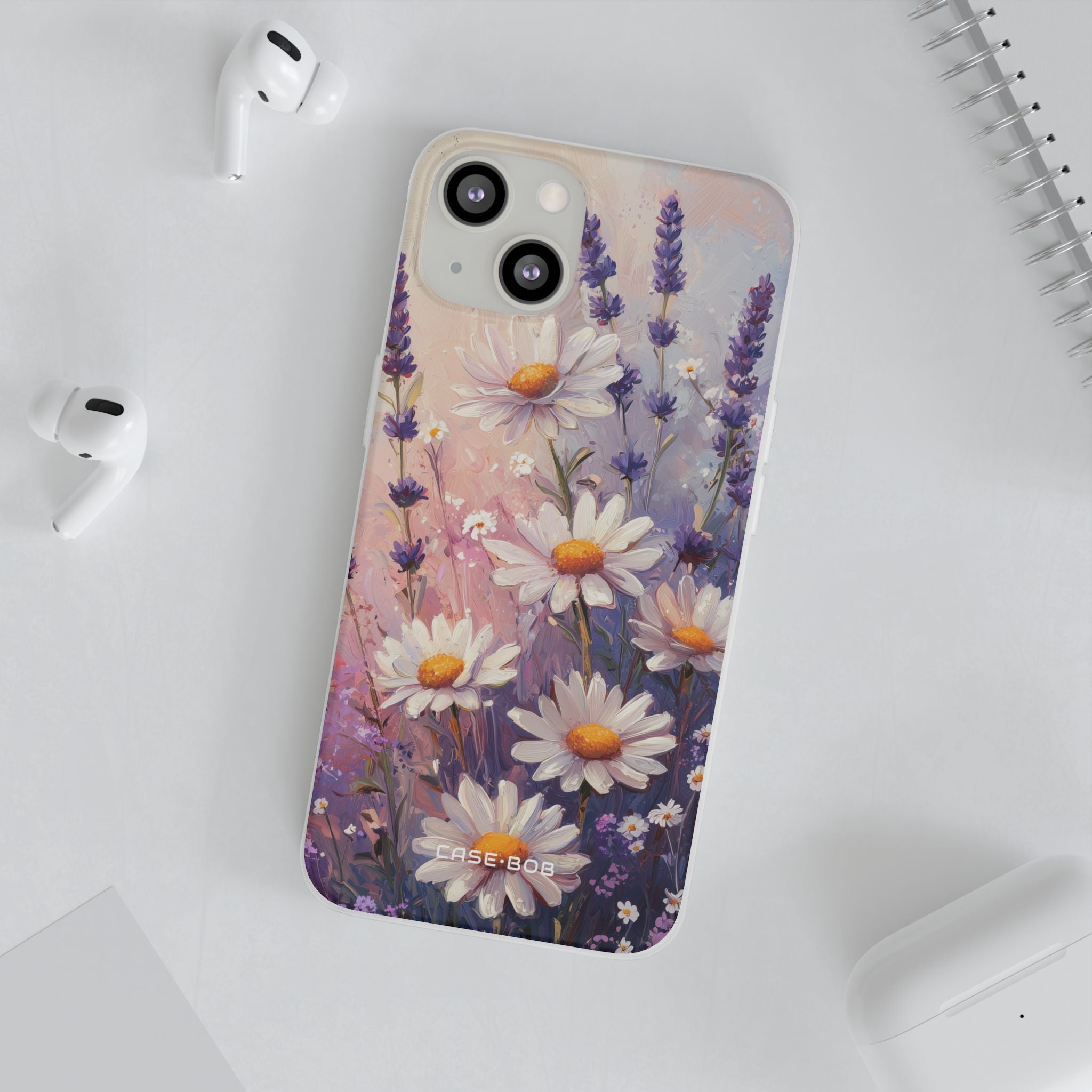 Daisy Lavender Bloom iPhone 13 - Soft