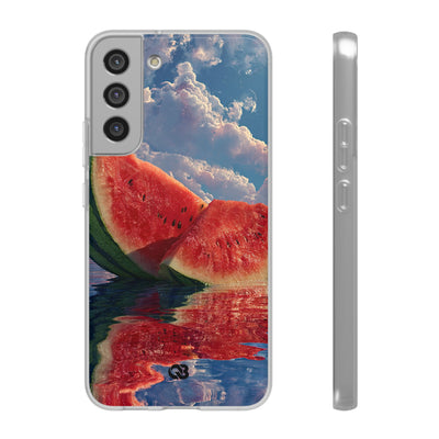 Ruby Melon Tide · Soft Handyhülle für Samsung